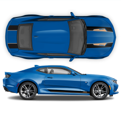 Sema Edition Racing Stripes Set in Two Colors for Camaro 2016 - 2018