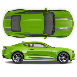 Sema Edition Racing Stripes Set in Two Colors for Camaro 2016 - 2018