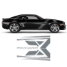 T-Stripes Side Graphic for Chevrolet Camaro 2010 - 2015