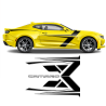 T-Stripes Side Graphic for Chevrolet Camaro 2016 - 2020