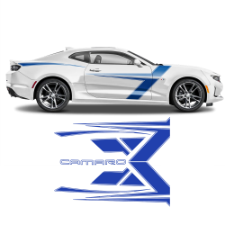 T-Stripes Side Graphic for Chevrolet Camaro 2016 - 2020