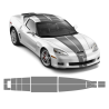 Racing Stripes Over The Top for Chevrolet Corvette 2005 - 2014