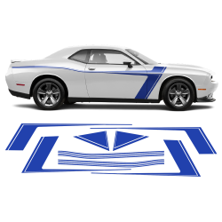 Accent Side Stripes Graphic Dodge Challenger 2011 - 2020