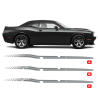 Dual Strobe Side Stripes for DODGE Challenger 2011 - 2020