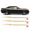 Dual Strobe Side Stripes for DODGE Challenger 2011 - 2020