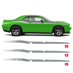 Dual Strobe Side Stripes for DODGE Challenger 2011 - 2020