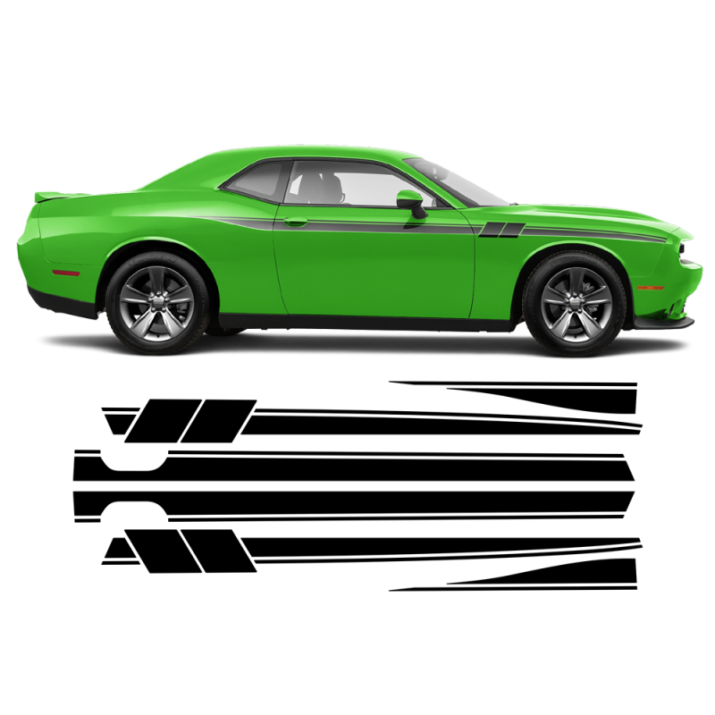 Fury Side Stripes for DODGE Challenger 2011 - 2020