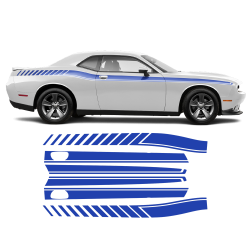 Long Side Stripes for Dodge Challenger 2011 - 2020