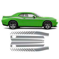 Long Side Stripes for Dodge Challenger 2011 - 2020