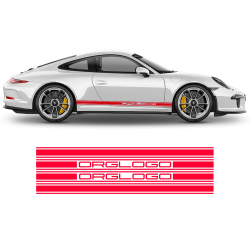 Contoured Racing Decals set in one color for Carrera