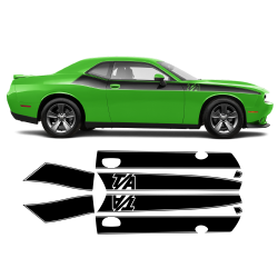 T/A side stripes DODGE Challenger 2011 - 2020