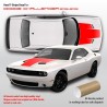 Dodge Challenger 2015 - 2018 Hood T-Stripe Decal