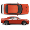 Mopar Side Stripes / Trunk Set for Dodge Challenger 2011 - 2020