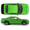 Mopar Side Stripes / Trunk Set for Dodge Challenger 2011 - 2020