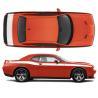 Mopar Side Stripes / Trunk Set for Dodge Challenger 2011 - 2020