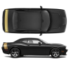 Mopar Style Trunk Stripe for Dodge Challenger 2008 - 2020