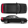 Mopar Style Trunk Stripe for Dodge Challenger 2008 - 2020