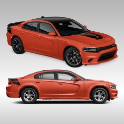 Daytona Style Trunk / Hood Stripes for Dodge Charger 2015 - 2019