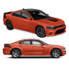 Daytona Style Trunk / Hood Stripes for Dodge Charger 2015 - 2019