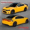 Daytona Style Trunk / Hood Stripes for Dodge Charger 2015 - 2019