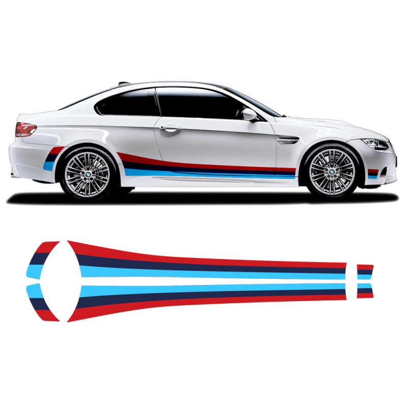 BMW MOTORSPORT SIDE STRIPES for BMW E92 / E93