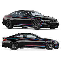 M Performance Motorsport Set of Side Stripes for M4 F82/ F83 / M3 F80