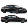 M Performance Motorsport Set of Side Stripes for M4 F82/ F83 / M3 F80