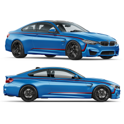 M Performance Motorsport Set of Side Stripes for M4 F82/ F83 / M3 F80