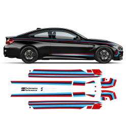 M Performance Motorsport Set of Side Stripes for M4 F82/ F83 / M3 F80