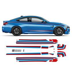 M Performance Motorsport Set of Side Stripes for M4 F82/ F83 / M3 F80