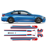 M Performance Motorsport Set of Side Stripes for M4 F82/ F83 / M3 F80