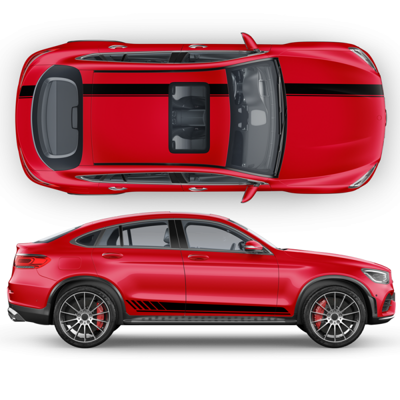 AMG Edition1 Stripes Set for MB - AMG GLC / GLC Coupe