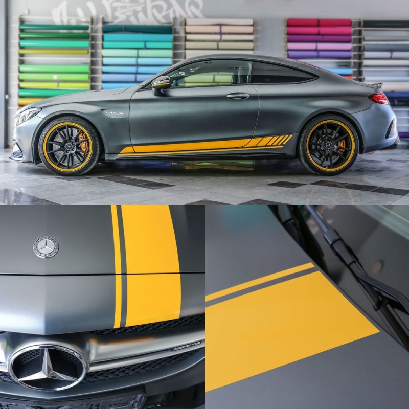 MB AMG C class edition 1 design Racing stripes