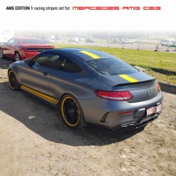 MB AMG C class edition 1 design Racing stripes