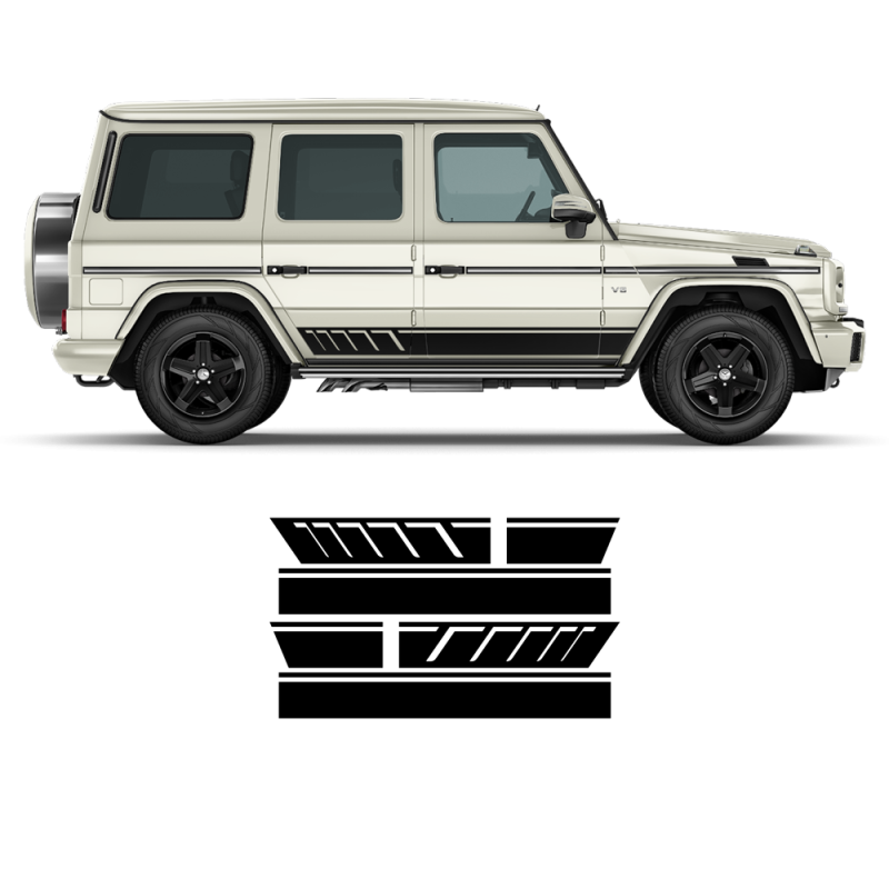 MB AMG G63 Side Stripes MB Gelandewagen 2012 - 2018