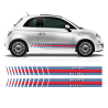 Martini Style Racing Stripes Set for Fiat 500