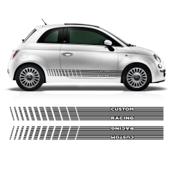 Martini Style Racing Stripes Set for Fiat 500