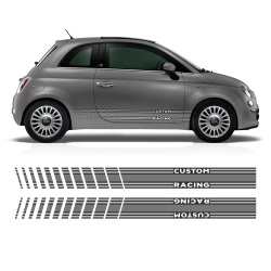 Martini Style Racing Stripes Set for Fiat 500