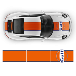 GULF Le Mans Racing Stripes kit for Carrera 1999 - 2020