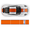 GULF Le Mans Racing Stripes kit for Carrera 1999 - 2020