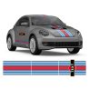 Martini Style Racing stripes for VW New Beetle