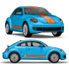 GULF Le Mans Racing Stripes kit and logos for VW New Beetle