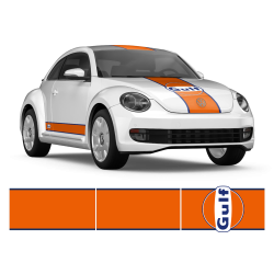 GULF Le Mans Racing Stripes kit and logos for VW New Beetle