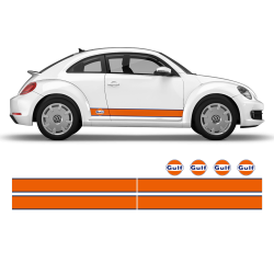 GULF Le Mans Racing Stripes kit and logos for VW New Beetle