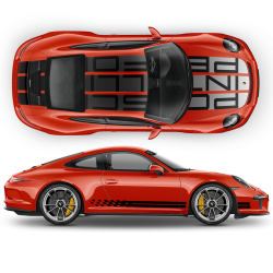 Endurance Racing Edition design decals set for Porsche Carrera 911