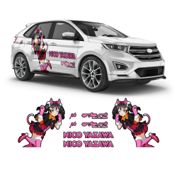 Nico Yazawa (Love Live!) Itasha Anime Style Decals for any Car Body