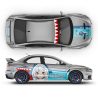 Gawr Gura (Hololive) Anime Style Decals for Any Car Body