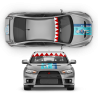 Gawr Gura (Hololive) Anime Style Decals for Any Car Body