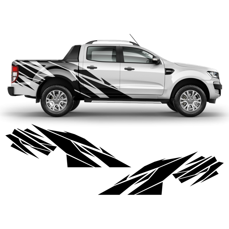 Warlord side graphic for Ford Ranger