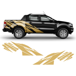 Warlord side graphic for Ford Ranger